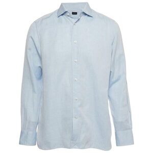 CUBAVERA • Cerulean Linen Shirt